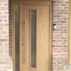 composite front door wood brown merridale wolverhampton